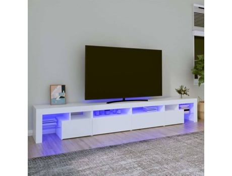 Mueble De Tv VIDAXL Blanco Madera contrachapada (280x36.5x40 cm)