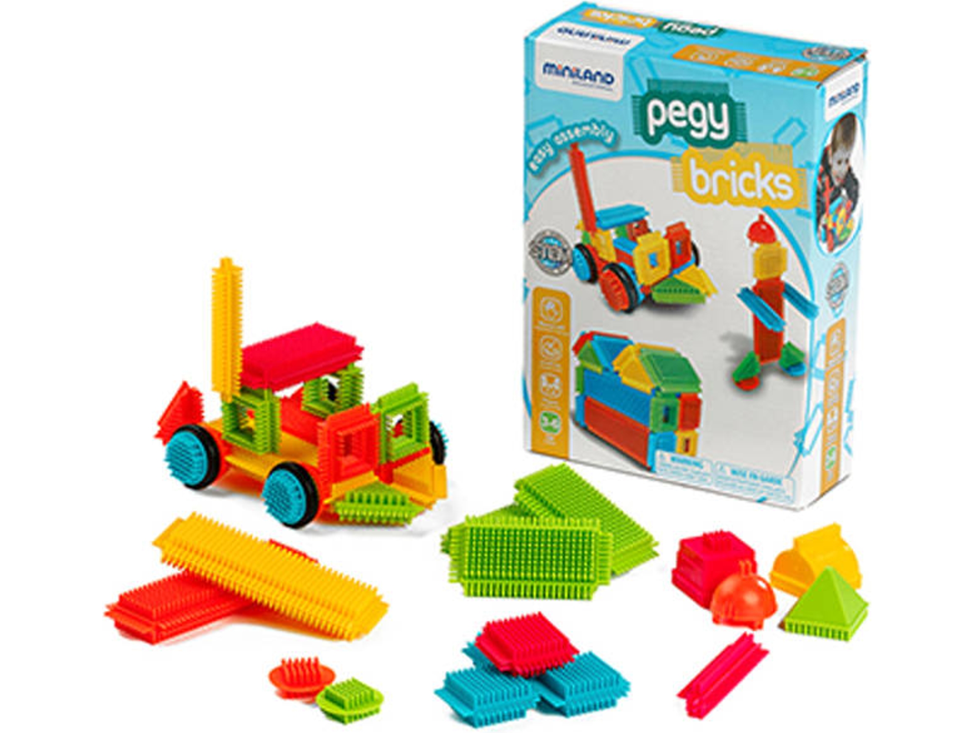 Pegy Bricks MINILAND  (36 Piezas)