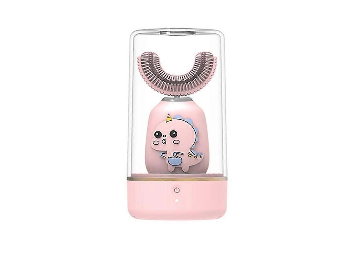 Cepillo de dientes eléctrico infantil Evago, cepillo ultrasónico automático para toda la boca, dientes en forma de U para bebés GOKOCO