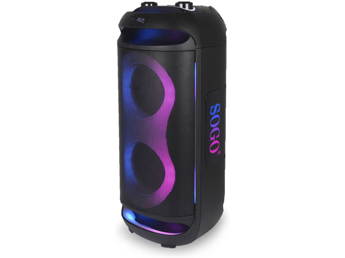 Altavoz Bluetooth SOGO ALT-SS-8965 (Autonomía: Hasta 6 h - Negro)  