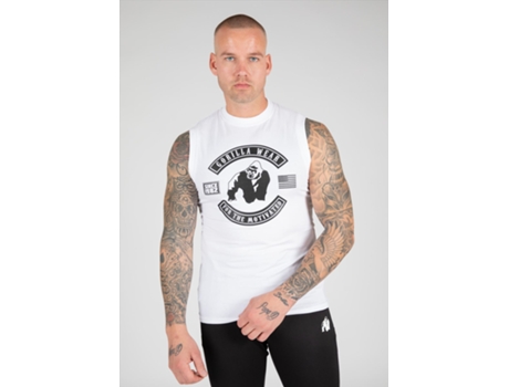 Tank Top Tulsa GORILLA WEAR (Blanco - 4Xl)