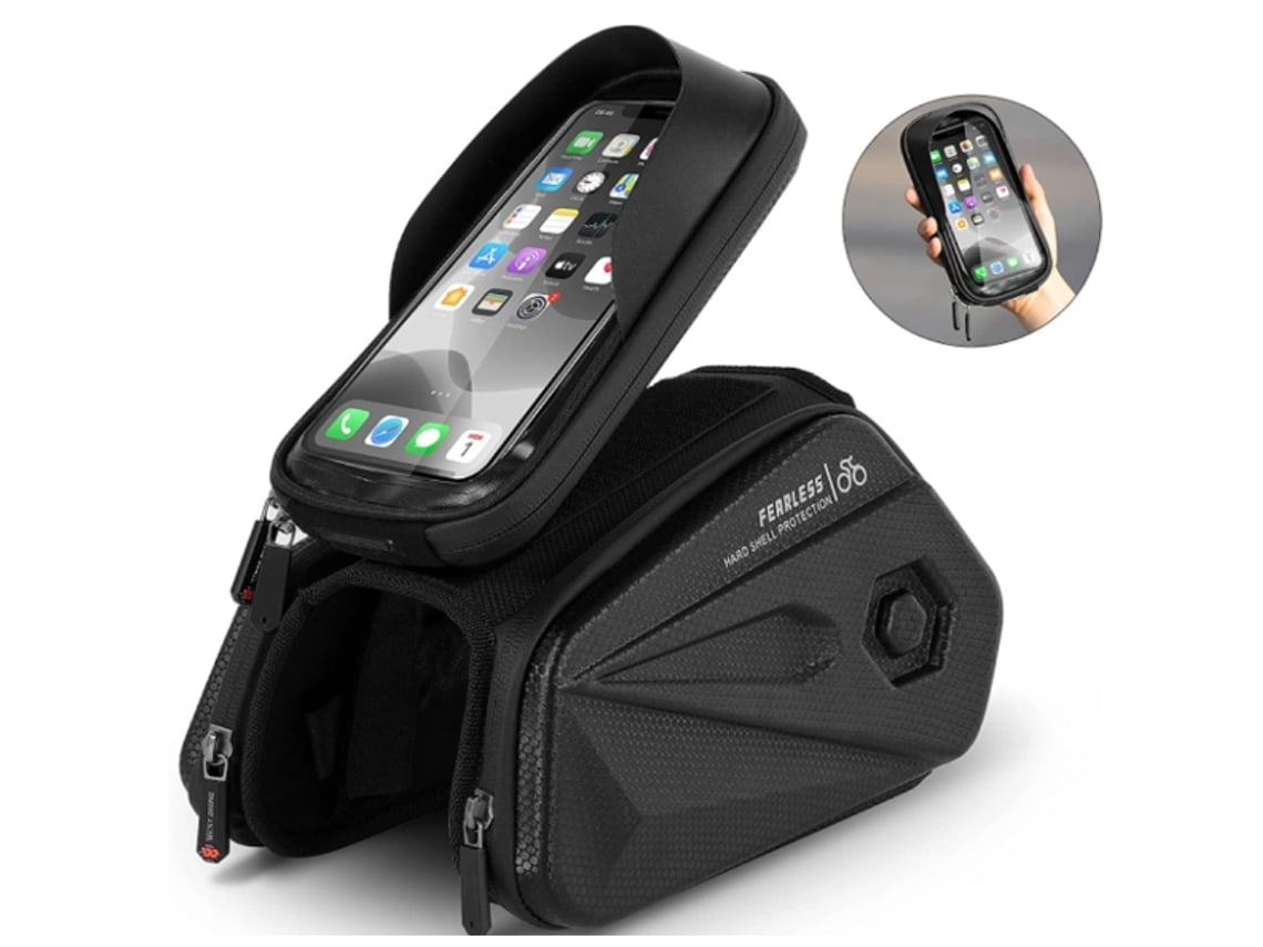 Bolsa para cuadro de bicicleta negra Accesorios para bicicletas SAISIYIKY