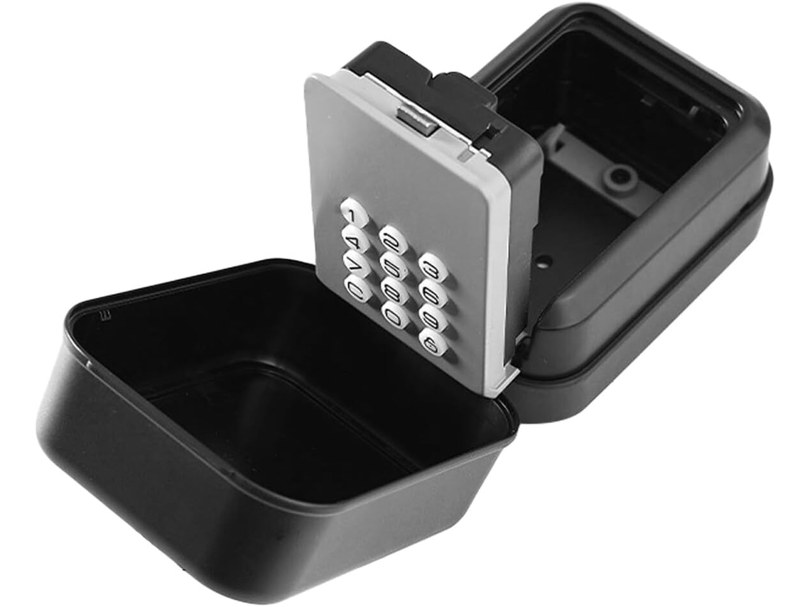 Caja De Llaves Inteligente Impermeable Para Montaje En Pared, Para Uso En Exteriores, Caja De Llaves Metálica Digital Con Código.