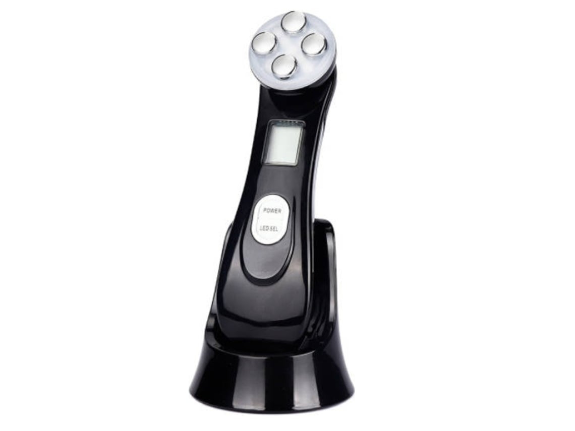 Máquina de fototerapia LED de alta frecuencia para lifting facial y masajeador facial para pieles negras Yunzii