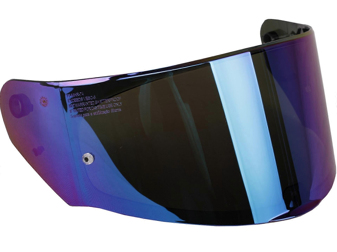 Visor de cristal LS2 FF353 con espejo arcoíris rápido