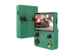 Consola de videojuegos Retro X6 Plus con pantalla IPS de 4 pulgadas, portátil y más de 20.000 juegos. GOKOCO