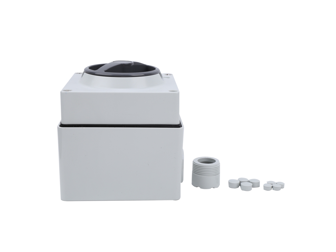 Enchufe Con Interruptor Para Exteriores, Resistente Al Agua, 250 V, 4p50 A, Con Indicadores Aislados Y Botones Giratorios.