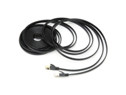 Cable de red Cat7 de 10 Gigabit, par trenzado con doble blindaje, 8 núcleos, 30 metros, accesorios para computadora