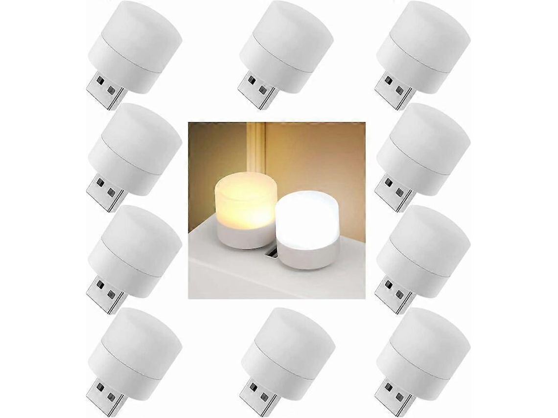 Omni-luz Nocturna Led Usb Mini, Económica En Energía, Ideal Para Dormitorio, Baño, Niñera, Cocina Y Pasillo