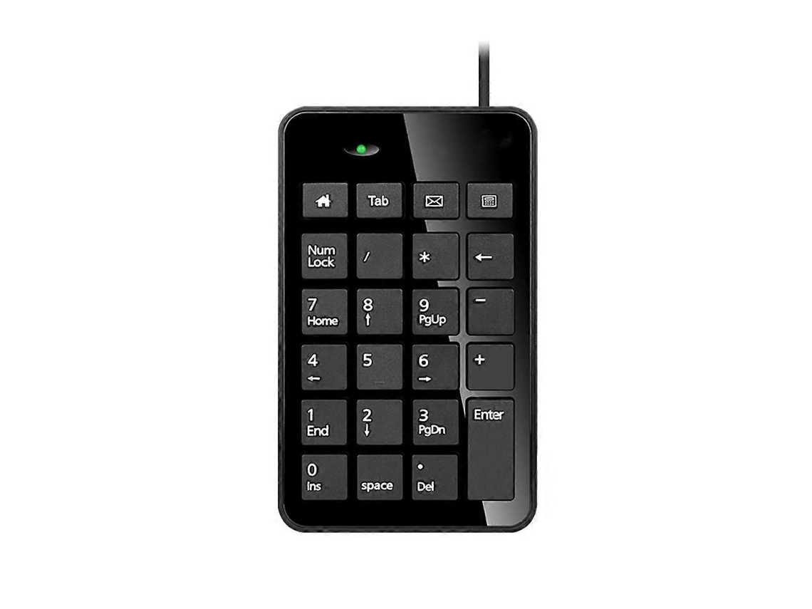 Mini teclado numérico portátil con cable USB de 23 teclas para contabilidad Everley891