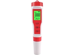 Medidor Tds 4 en 1, bolígrafo Digital de prueba de agua con Ph Tds Ce, medición de temperatura de alta precisión 1-1999Ppm y 0-14 Ph Gamm A784