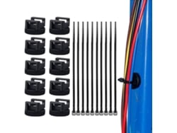 Organizador De Cables, Cables Telefónicos, Paquete De 10 Unidades, Para Mantener La Organización En Viajes Y En La Oficina.