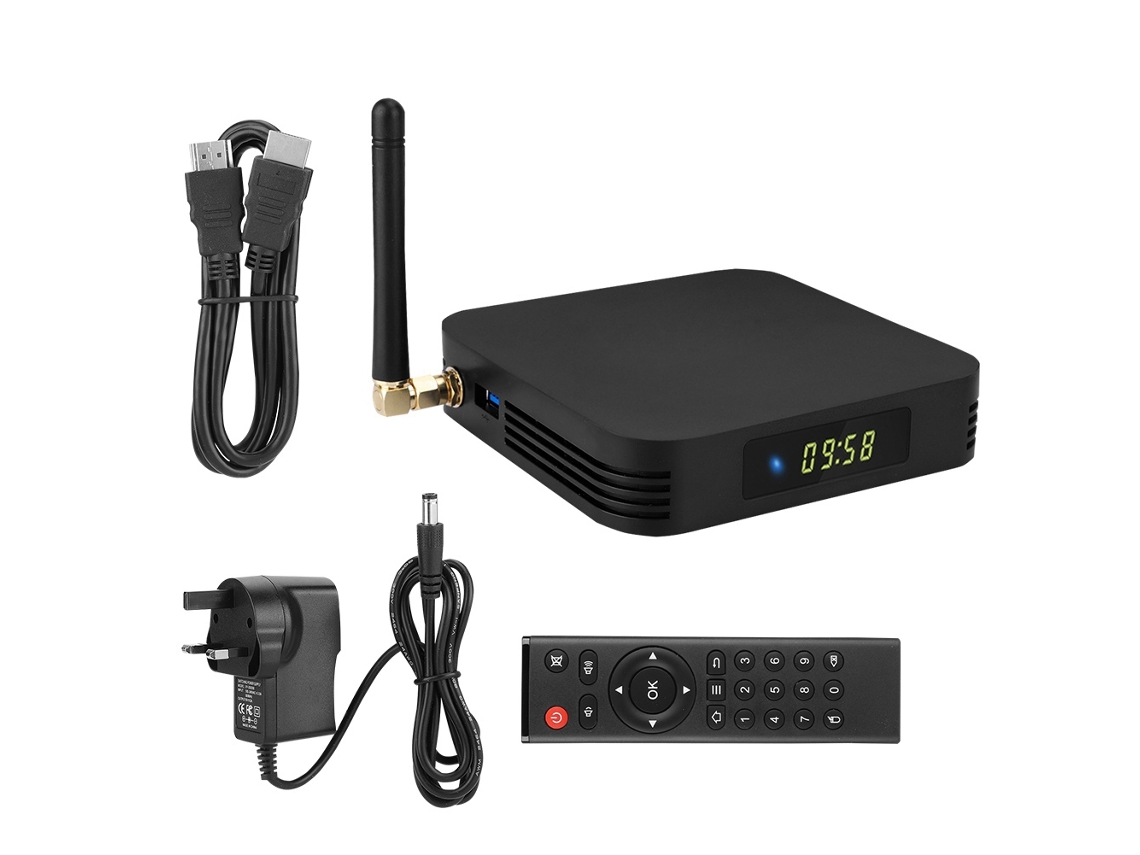 Receptor de TV con Wi-Fi de doble banda y Bluetooth