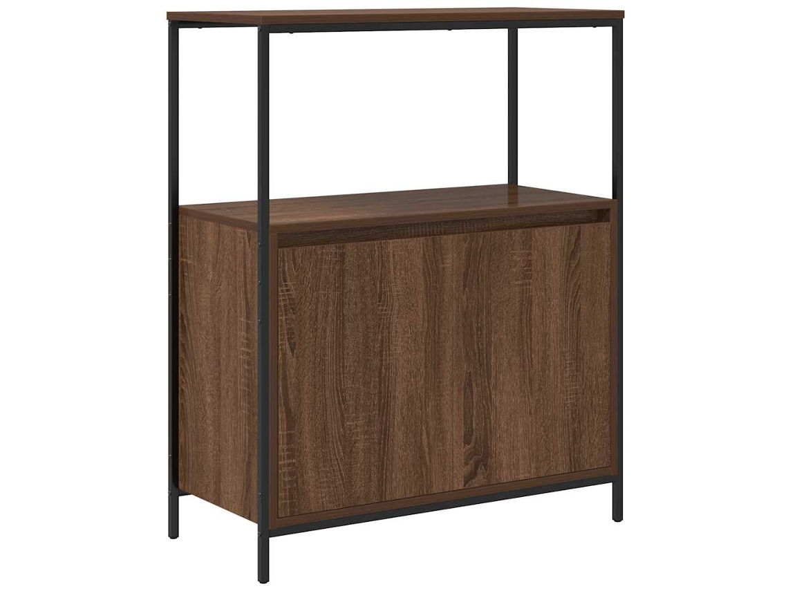 Maison Exclusive - Mueble De Baño Con Estantes Roble Marrón 76,5x35x95 Cm