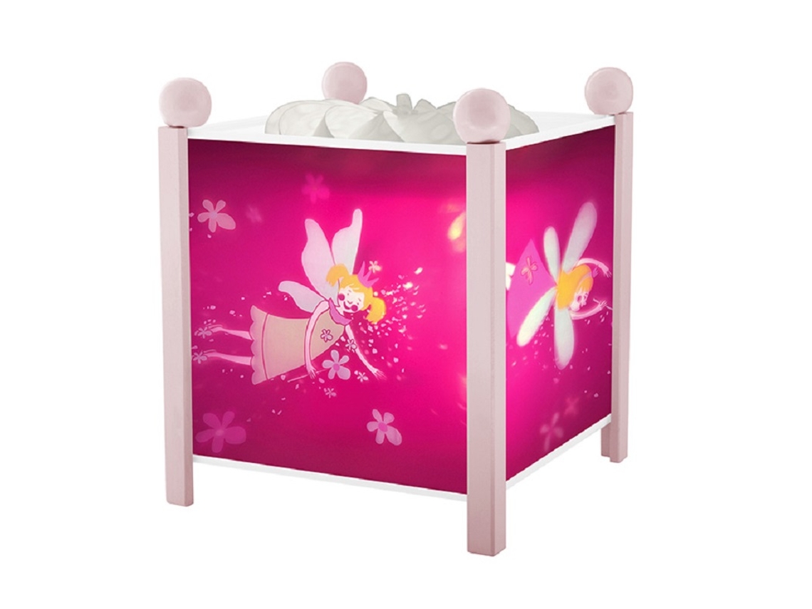 Luz Quitamiedos TROUSSELIER (Madera - Rosa - 16 x 16 x 16 cm)