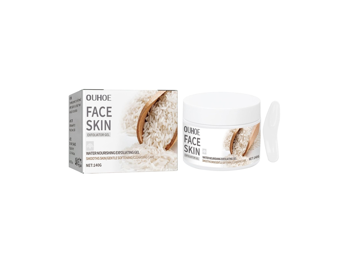 Gel exfoliante que elimina eficazmente las células muertas de la piel.
