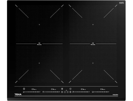 Placa Flex de Inducción TEKA IZF 64600 BK (Elétrica - 60 cm - Negro)