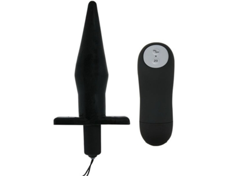Estimulador Baile Butt Plug Anal con Vibración - Negro