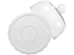 Soporte Para Pasteles Con Base, Plato Para Pasteles Con Forma De Cúpula Y Soporte Para Alimentos Con Forma De Cúpula.