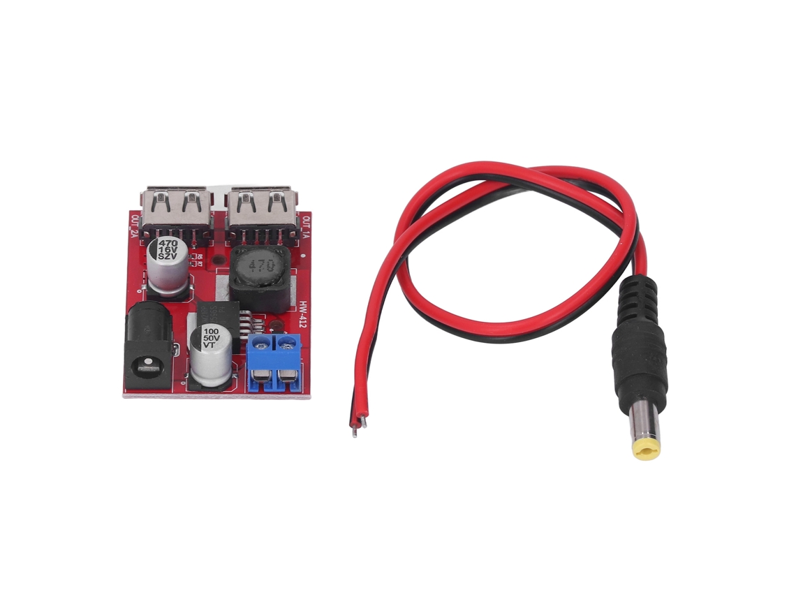 Placa De Circuito Controlador Solar, Estabilizador De Voltaje De 6v-30v A Cargador De Batería Usb De 5v