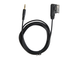 Cabo Auxiliar Ami Mmi Para Carros A3 A4 A5 A6 A8 Q5 Q7 R8 Tt Com Conector 3.5mm Para Reprodução De Música