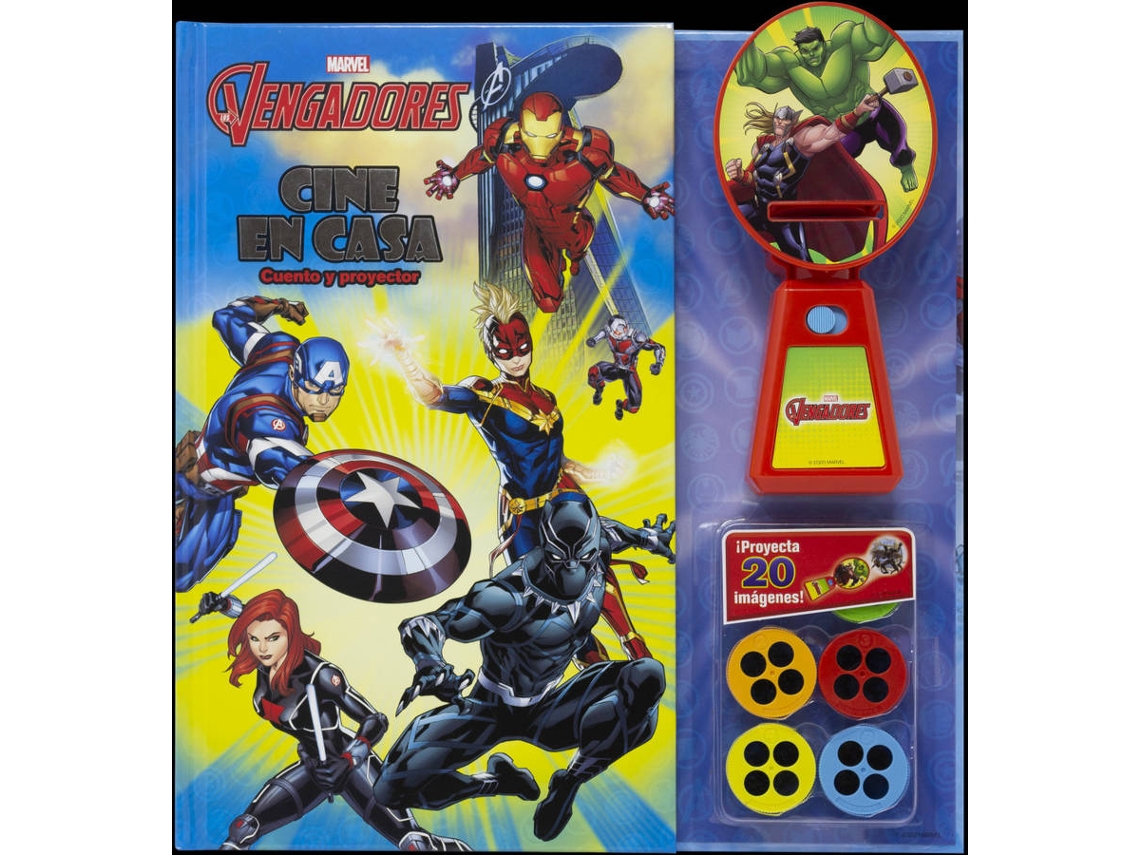 Libro Los Vengadores. Cine En Casa de Marvel (Español)