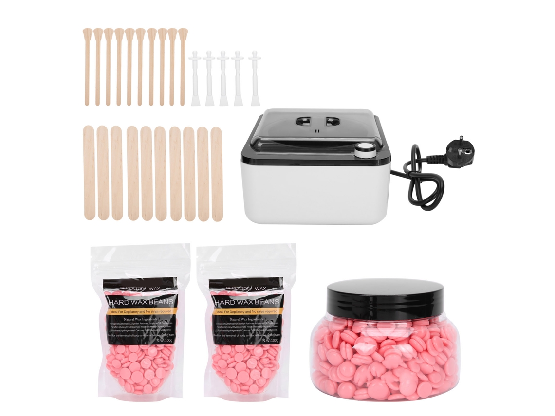 Vlrla-220v Eu Plug Depilatory Wax Heater Com Waxing Sticks Kit
