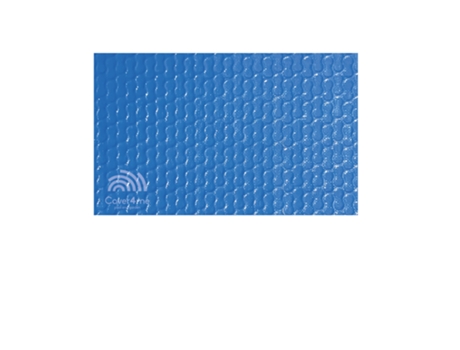 Cobertor Térmico COVER4ME Azul Reforzado 700 Micras Ancho 6,00m x Largo 7,00m Refuerzo para Enrollador
