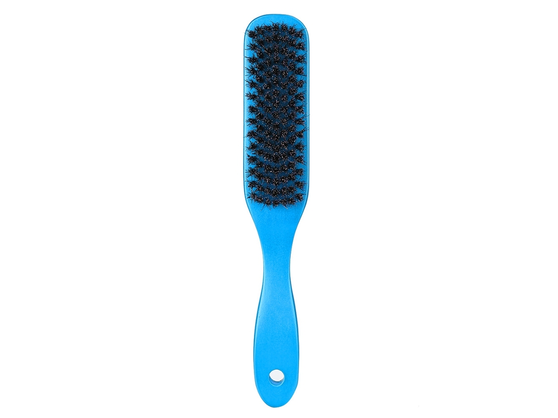 Kit De Cuidado Y Afeitado De Barba Y Bigote Con Cepillo De Madera Para Hombres (azul)