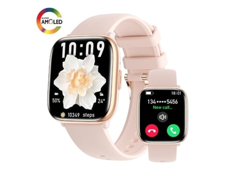 Smartwatch Hd12 Android e Ios-Rosa
