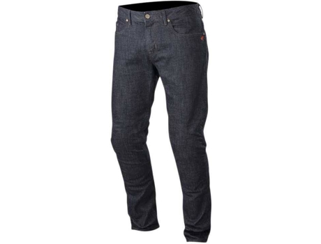 Pantalones para Hombre ALPINESTARS Copper Denim Regular Azul para Motociclismo (33)