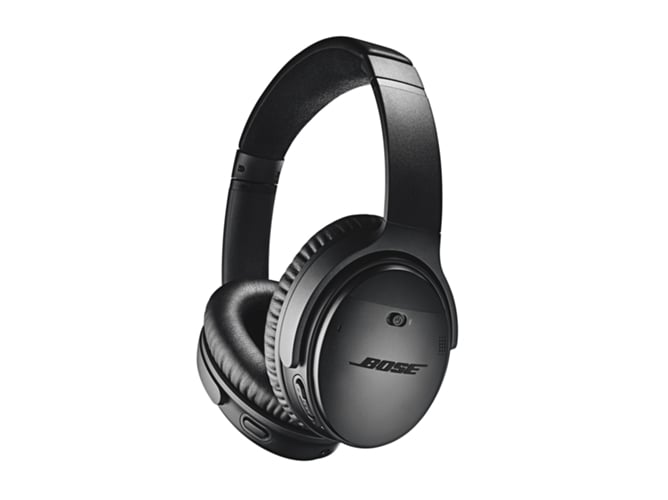Auriculares Bluetooth BOSE Qc35 Ii (Over Ear - Micrófono - Noise Cancelling - Negro)