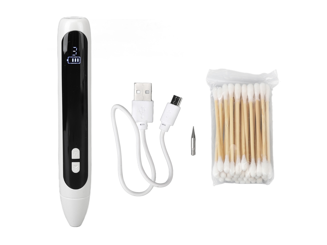 Pluma Eliminadora De Lunares Y Pecas Con 12 Niveles Y Pantalla Lcd