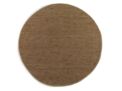 Alfombra (120 diam - Yute - Márron)