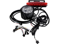 Kit de iluminación multifuncional para bicicletas y uso en exteriores.