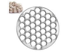 Molde metálico para cupcakes, moldes para galletas, 37 agujeros, cortador de masa, ravioles rusos, Chaberlu