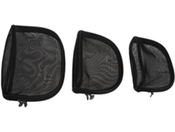 Neceser De Maquillaje De Malla Transparente De 3 Piezas, Neceser Portátil De Viaje Para Brochas De Maquillaje Para Mujer.