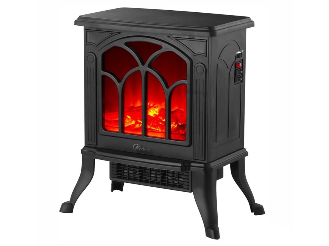 Chimenea Eléctrica 1500W Efecto Fuego Termostato Ardes
