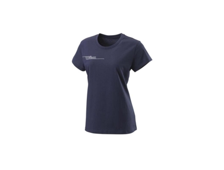 Camiseta de Mujer para Tenis WILSON Tenis Team Ii Azul (XL)