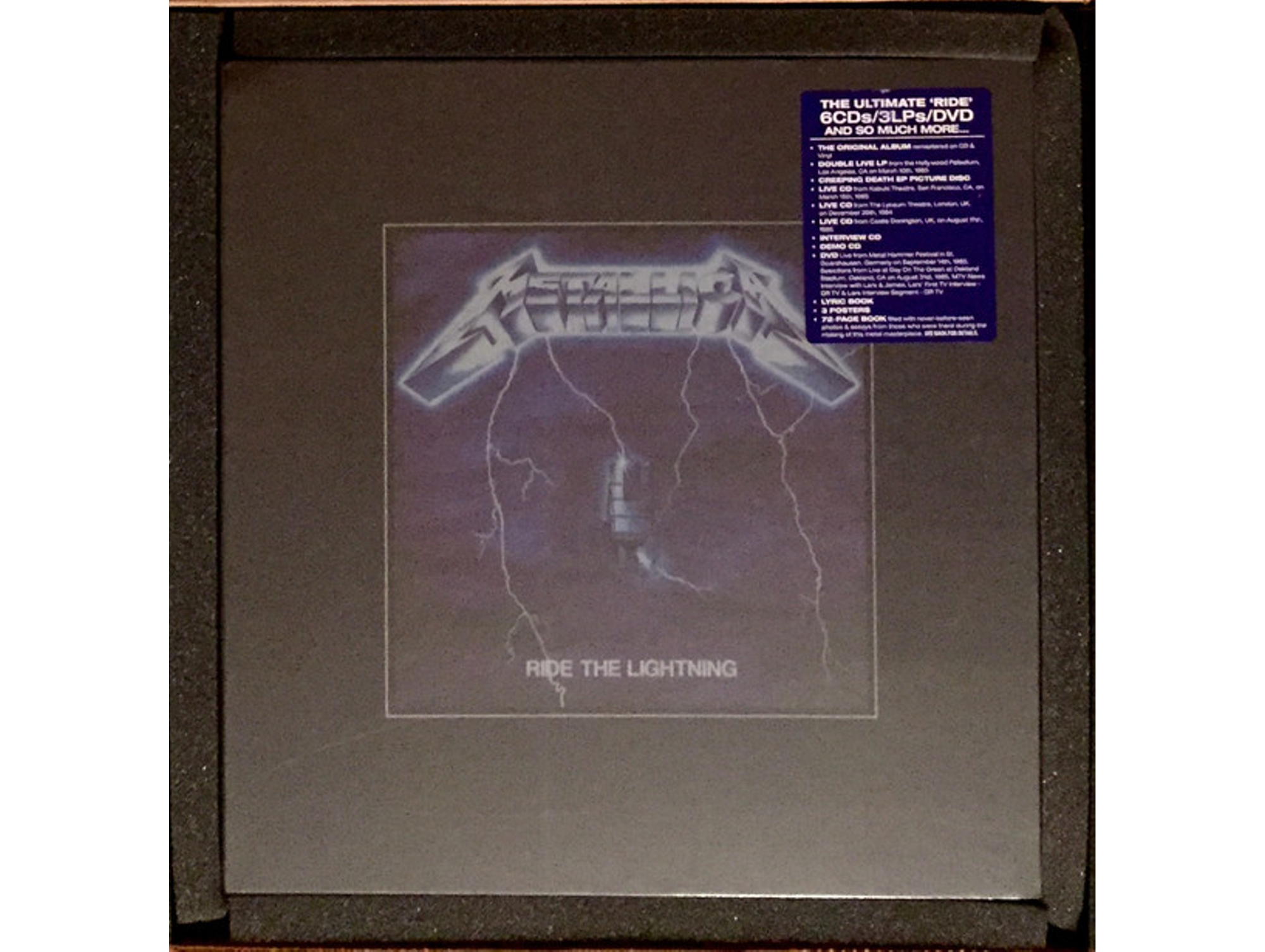 Vinilo Metallica - Ride The Lightning