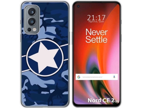 Carcasa OnePlus Nord 2 5G TUMUNDOSMARTPHONE Camuflaje 03 Multicolor