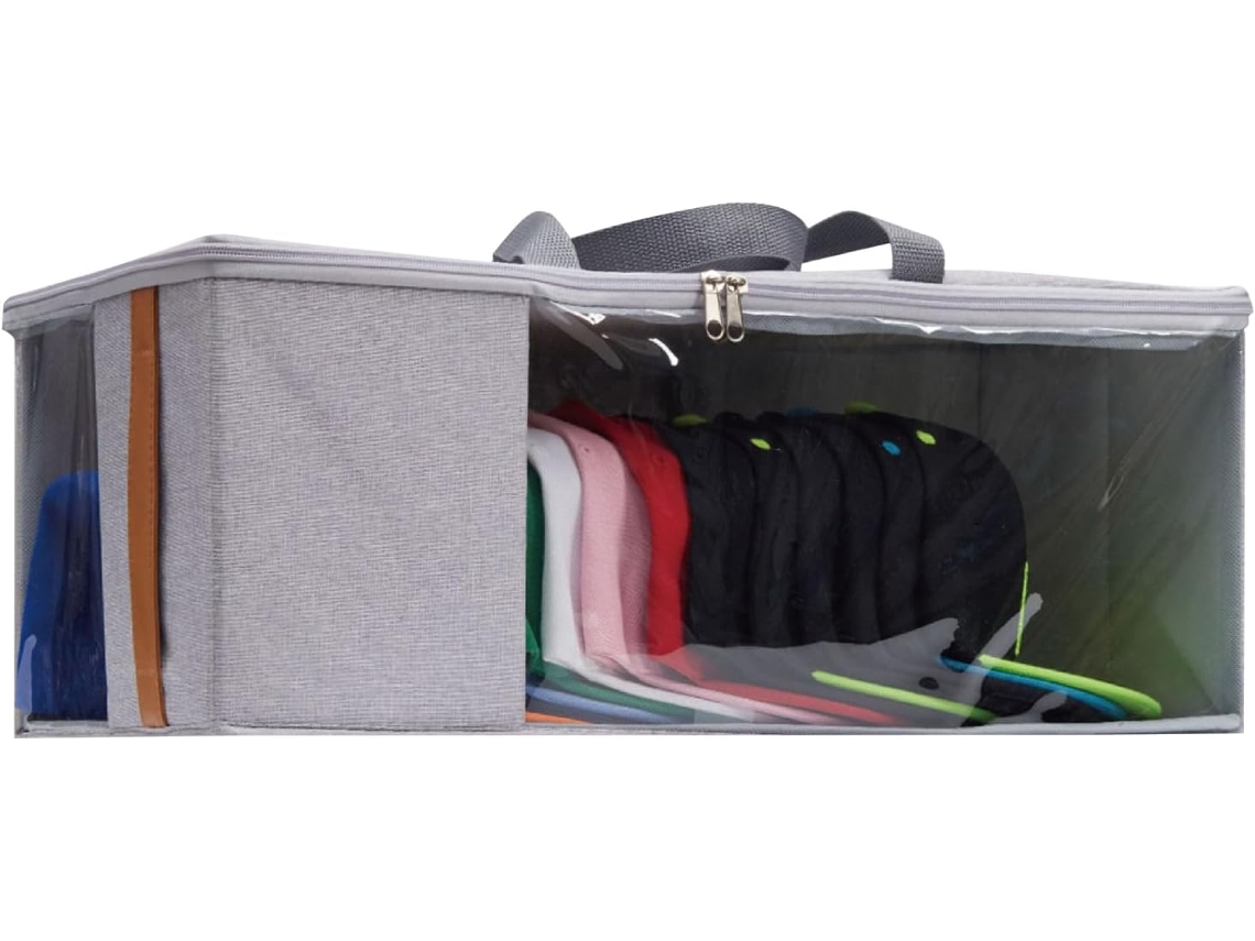 Guardar Gorras Béisbol Contenedor Viaje Hogar Capacidad Prueba Polvo Organizador Armario Habitación Estudiante