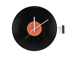 Reloj De Pared Redondo Retro De 30 Cm, Silencioso, Funciona Con Pilas, Color Naranja, Ideal Para Cafeterías Y Salas De Estar.