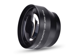 Lente teleconvertidor 2.2x para cámara, 67 mm, compatible con lentes de cámara.