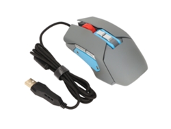 Rato Com Macro De Voz, Microfone Integrado, Alto-falante, Iluminação Colorida, 3 Níveis De Dpi Para Escritório E Jogos