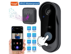 Videoportero Tuya 1080p Wi-fi Con Batería Recargable, Visión Nocturna Infrarroja, Audio Bidireccional Y Detección De Movimiento (pr-wer)