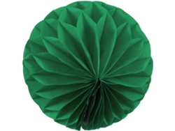 Juego 5 Farolillos Decorativos Papel Forma Panal Verde Colgar Bodas Showers Creando Ambiente Festivo Baby