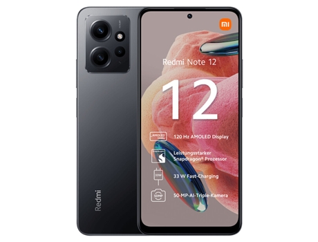 Smartphone XIAOMI Redmi Note 12 4G Dual-Sim (Reacondicionado Como Nuevo - 128 GB - Gris)