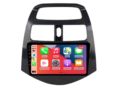 CarPlay Android Auto ROVERONE Radio de coche para Chevrolet Spark M300 2009 - 2016 Radio de coche Navegador GPS Estéreo Bluetooth DSP Reproductor d...