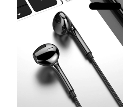 Auriculares con cable de cuatro núcleos SLOWMOOSE 3.5